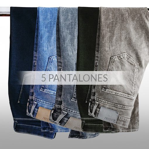 Pack 5 Pantalones